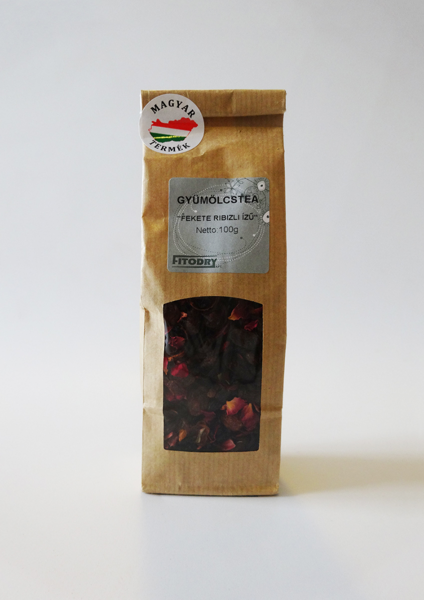Gyümölcstea - Feketeribizlis 100g